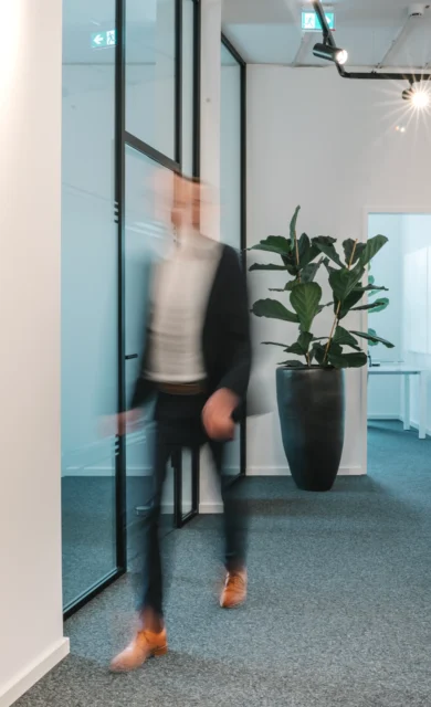 Innenansicht der Büroräume der Kanzlei Runde Glüsing Baune GmbH & Co. KG Steuerberatungsgesellschaft im Südstadtquartier in Ibbenbüren