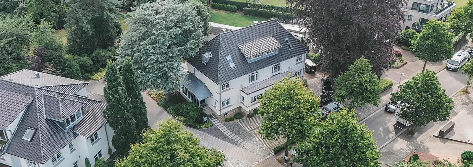 Kanzlei Runde Glüsing Baune Luftaufnahme